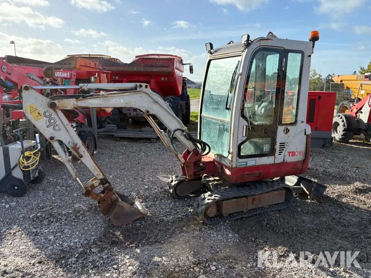 Billede 1 - Gravemaskine Takeuchi TB016