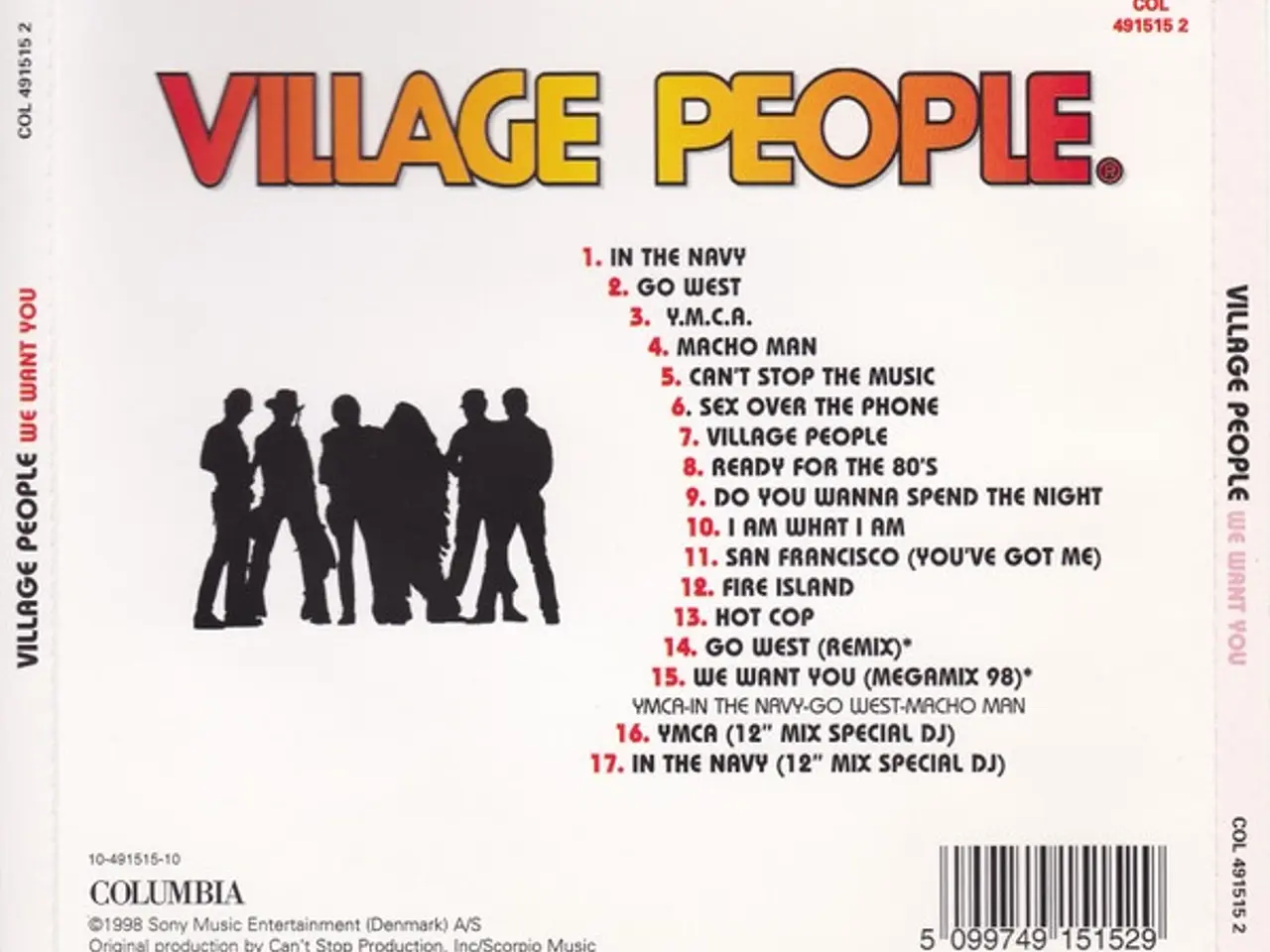 Billede 2 - Village People – We Want You - Greatest Hits – CD