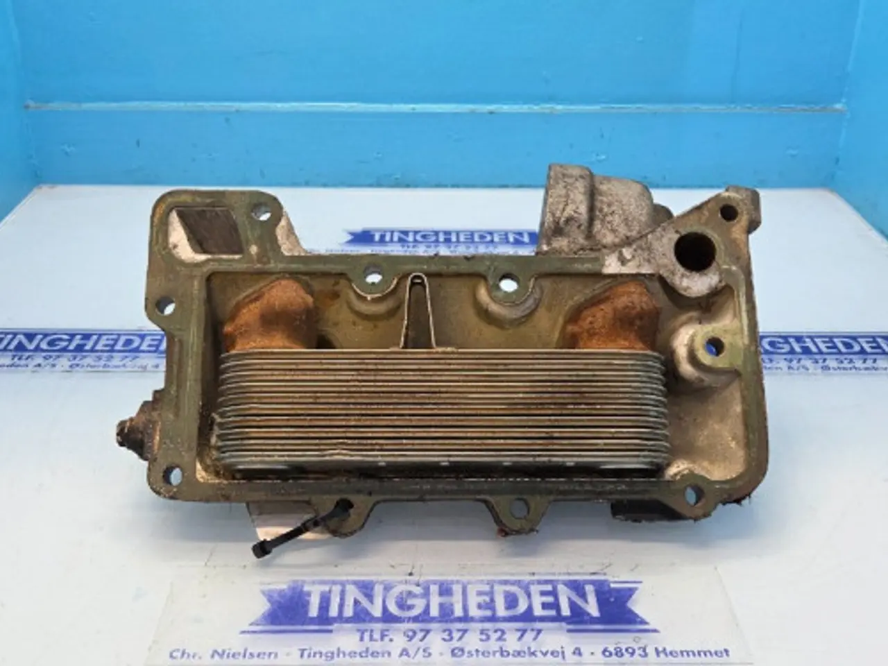 Billede 1 - Mercedes OM442 Oliekøler og Hus 4031841108