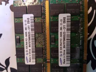2x2 GB pc2-6400u-666mhz