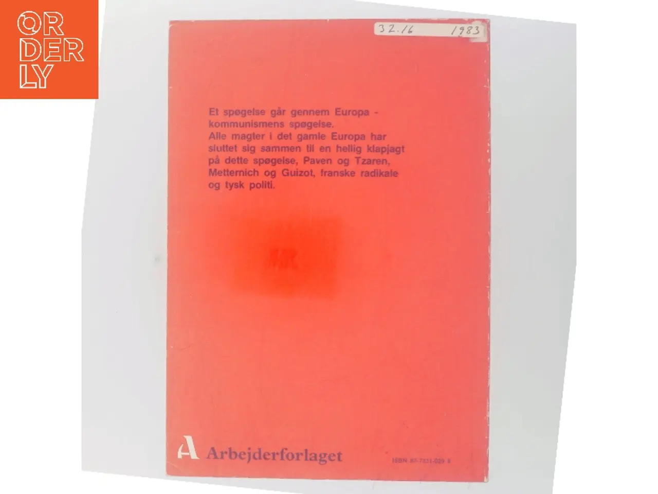 Billede 3 - Det kommunistiske manifest (Bog)