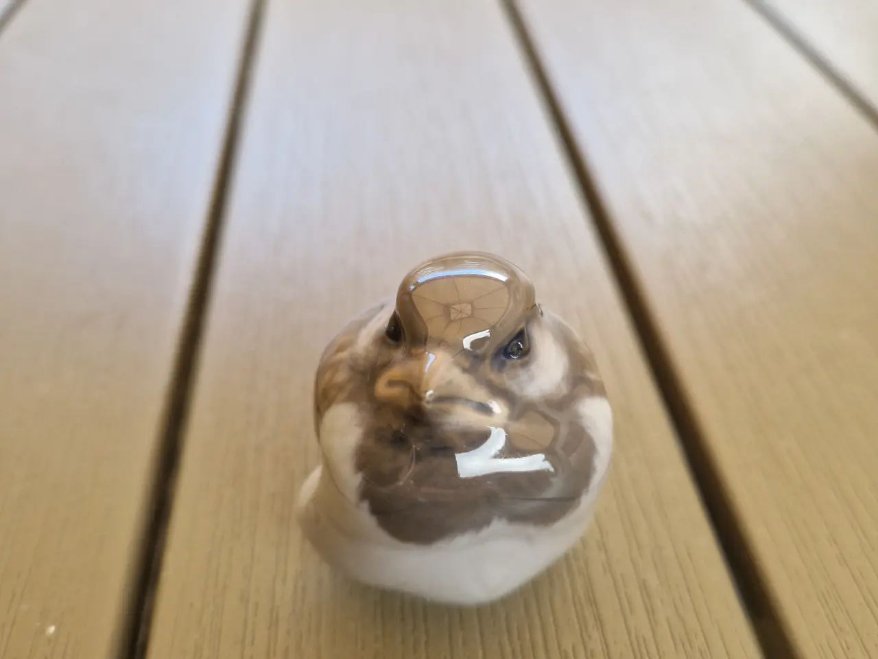 Billede 3 - Flot gråspurv. Royal Copenhagen