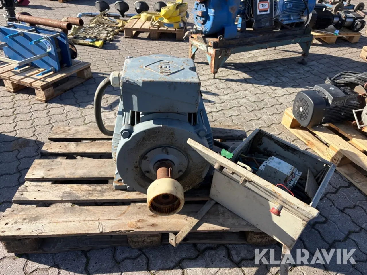 Billede 4 - Elmotor Vem K21R 250M 2 HW med styring.