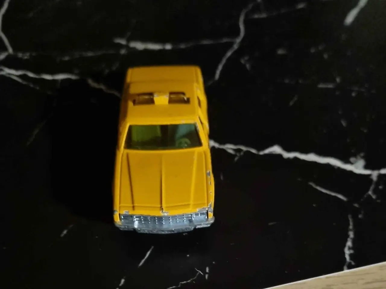 Billede 5 - Vintage Majorette Chevrolet Impala gul Taxa
