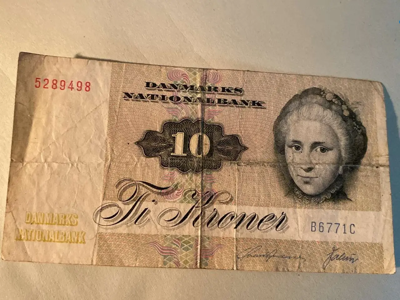 Billede 14 - Dansk 10 kr. seddel