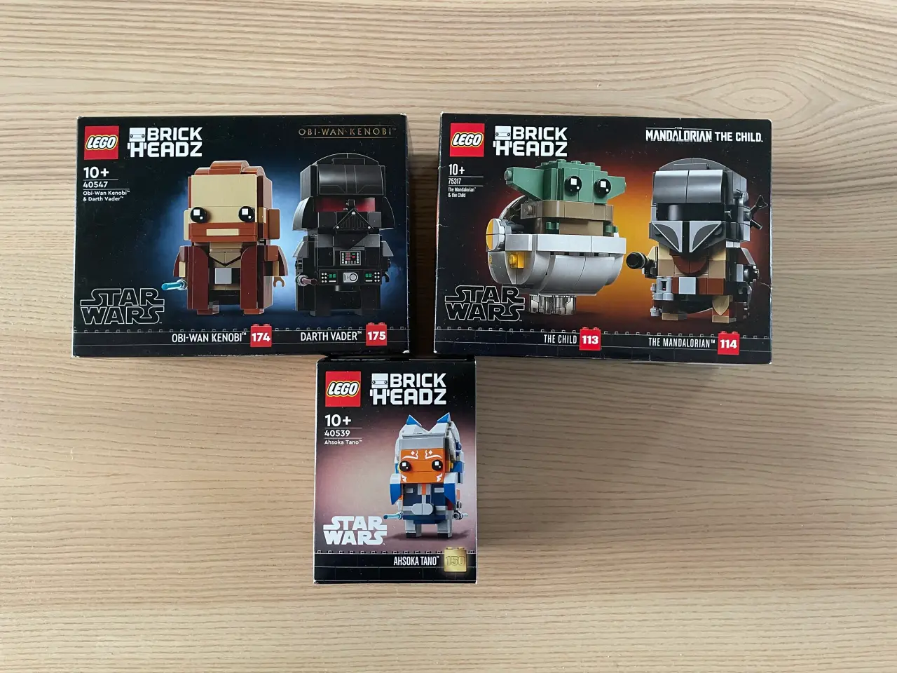 Billede 1 - Lego Star Wars Figur BRICK HEADZ. Pris fra 75kr