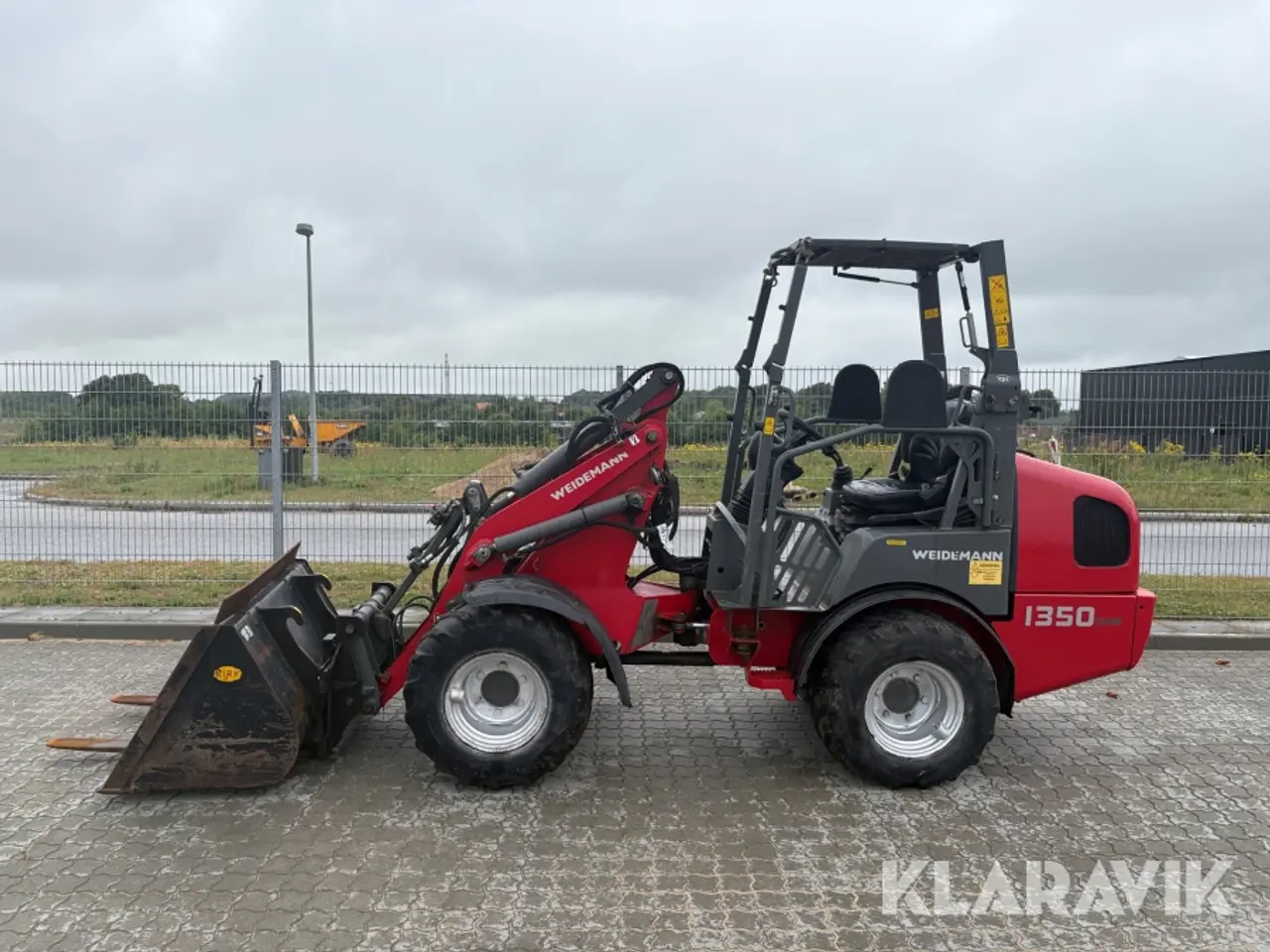 Billede 2 - Minilæsser Weidemann 1350 CX45 med tilbehør