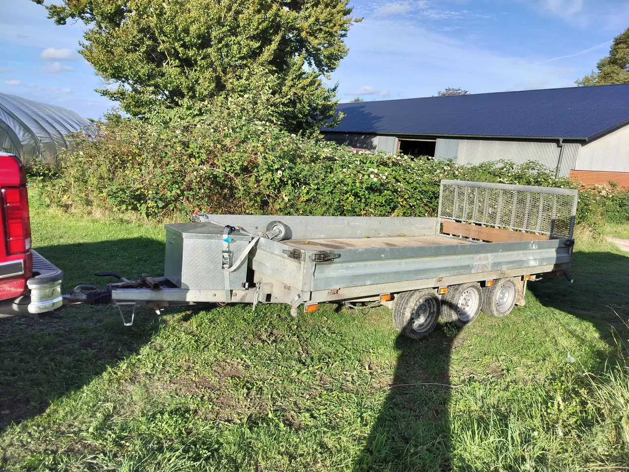 Billede 1 - Billig Udlejning af auto/maskin trailer.