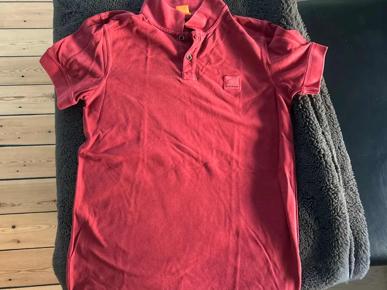 Billede 1 - Rød Hugo boss polo
