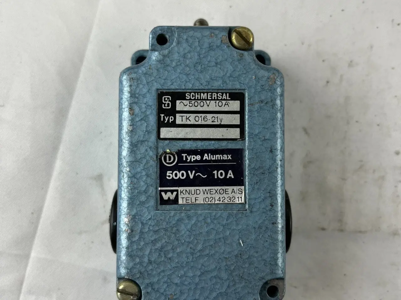 Billede 2 - Schmersal TK 016-21Y Alumax Heavy Duty 500V 10A