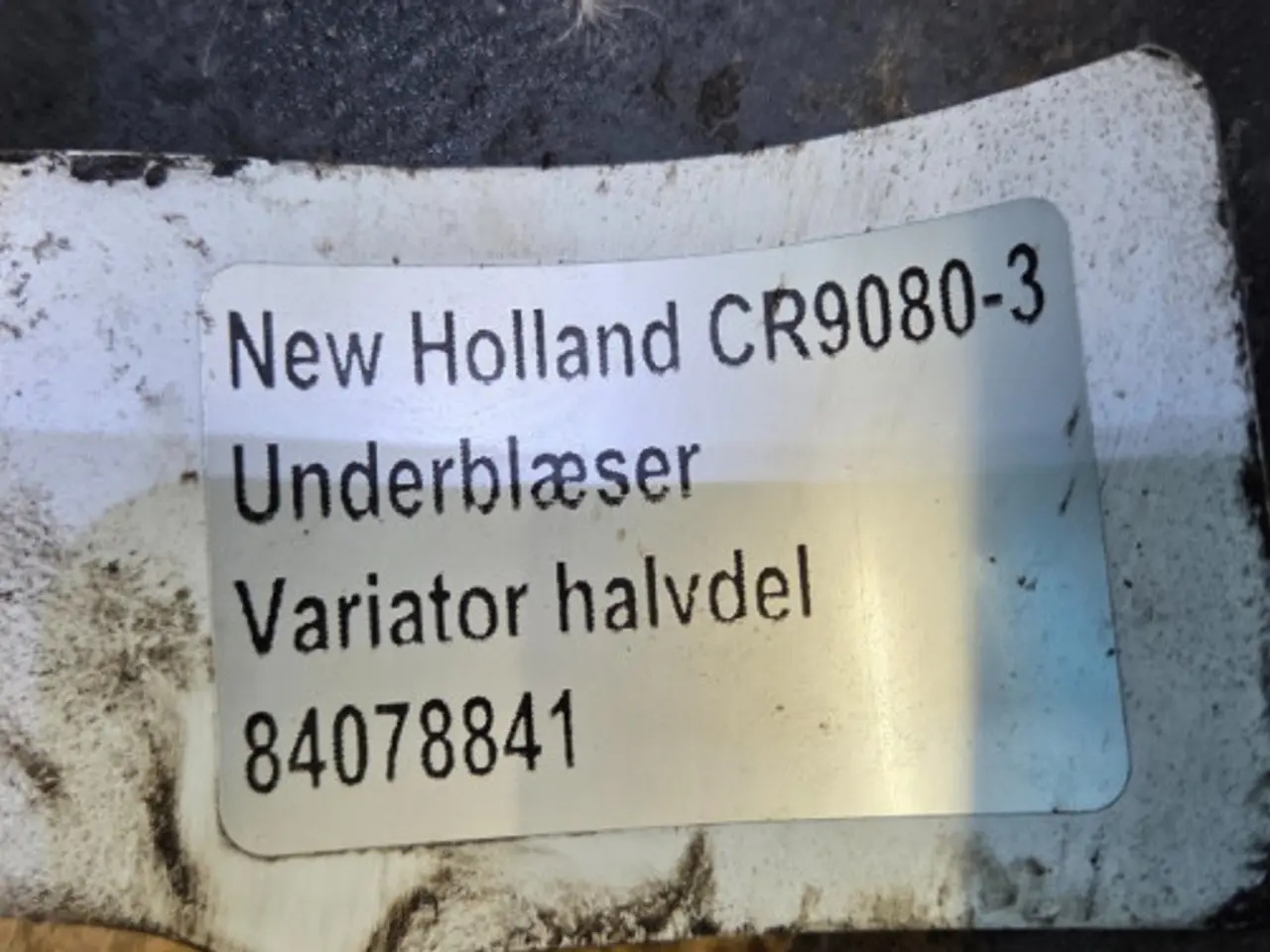 Billede 10 - New Holland CR9080 Halv Variatorskive 84078841