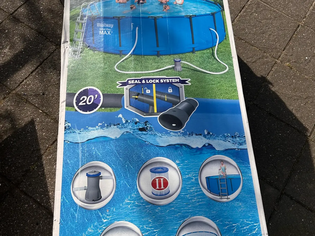 Billede 2 - Pool Bestway Steel Pro Max, inkl. tilbehør