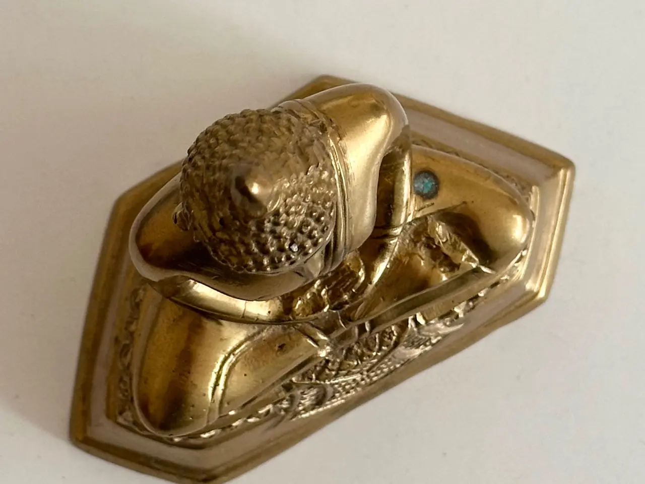 Billede 4 - Thailandsk buddhafigur, messing