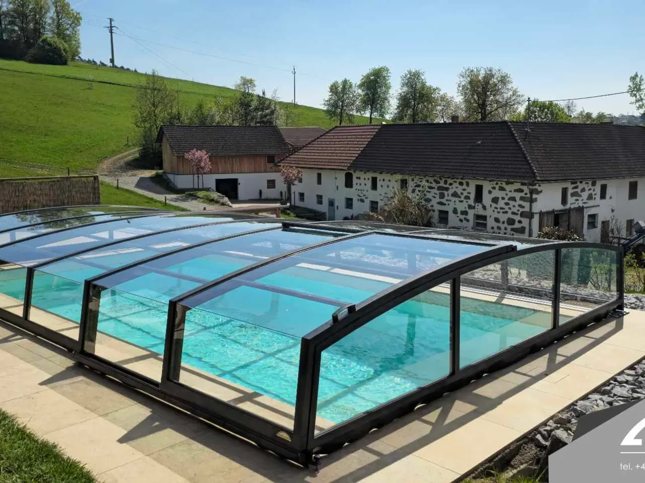 Billede 4 - Pool overdækning 3.4x6.4x0.8