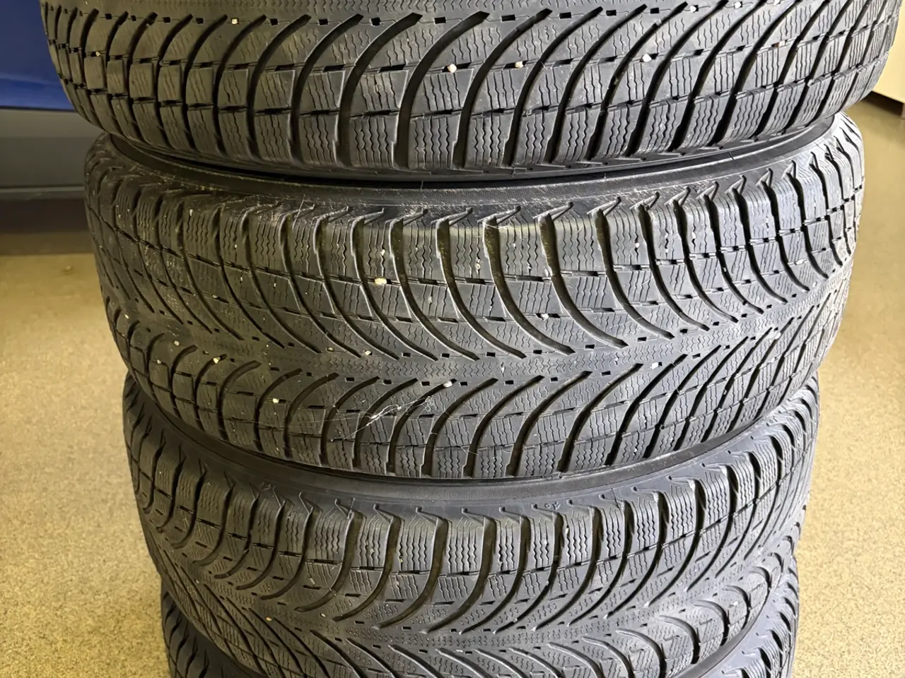 Billede 3 - Originale Mazda alufælge med Michelin vinterdæk