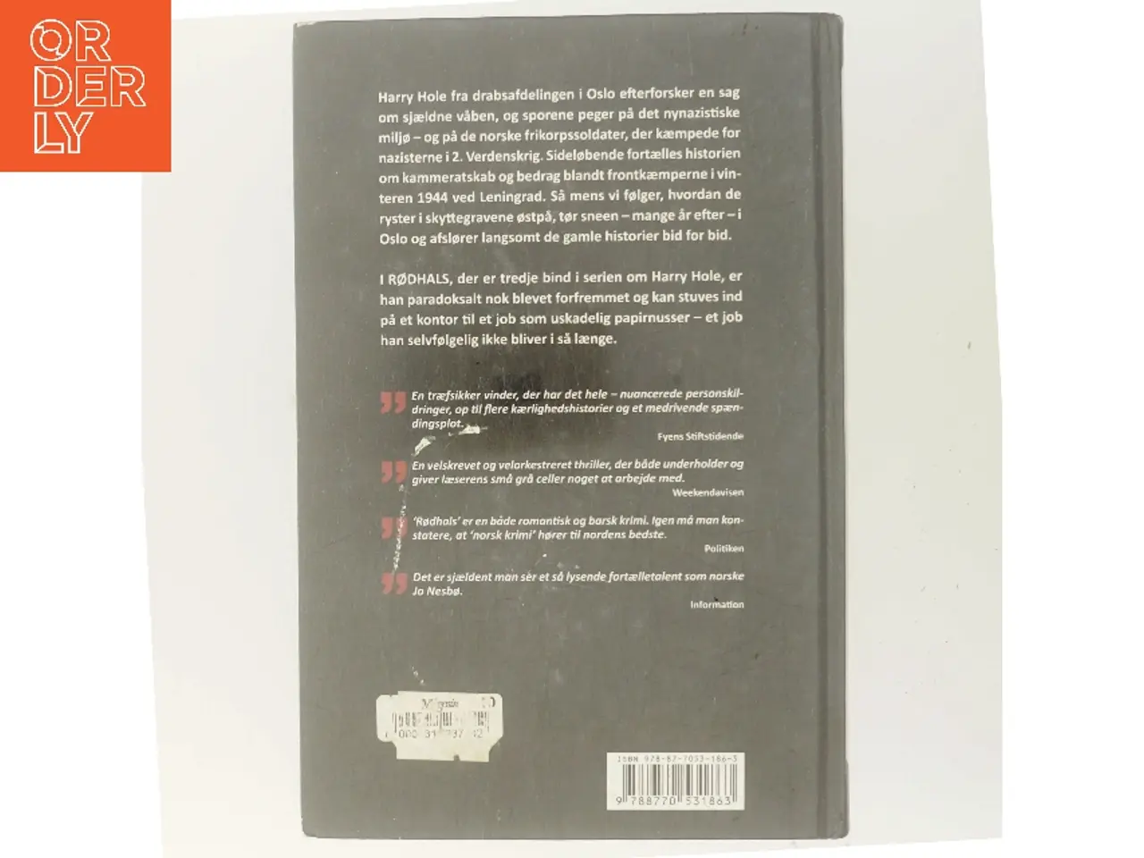Billede 3 - Rødhals af Jo Nesbø (Bog)