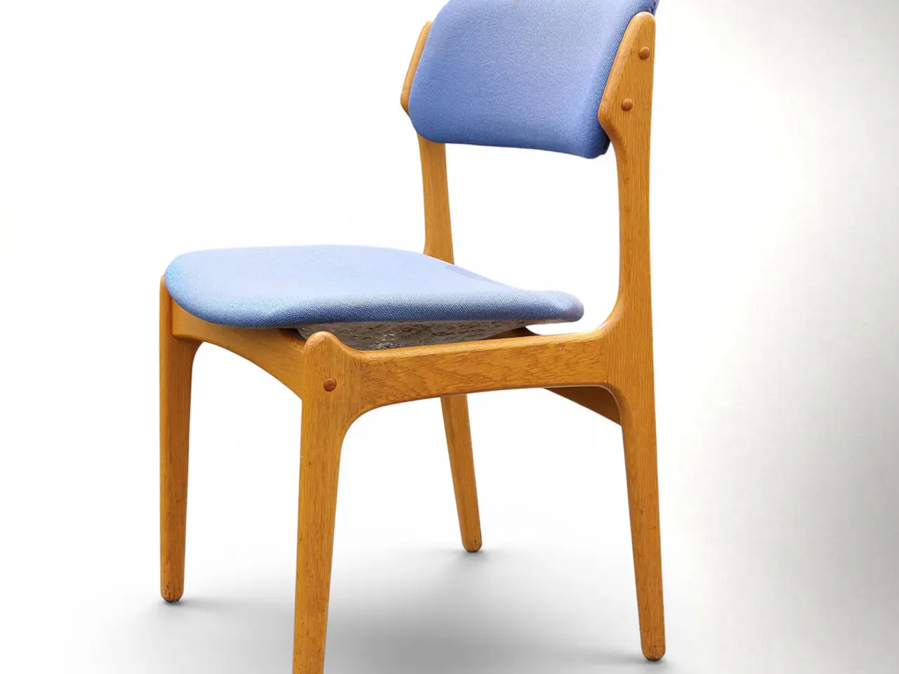Billede 1 - Erik Buch OD49 stol i eg – dansk design