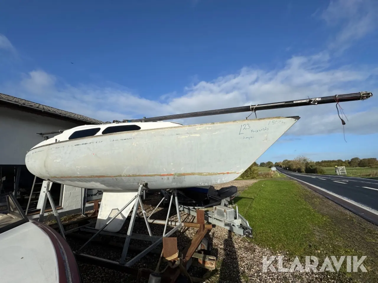 Billede 2 - Sejlbåd L23 Køl af bly - 1 styk