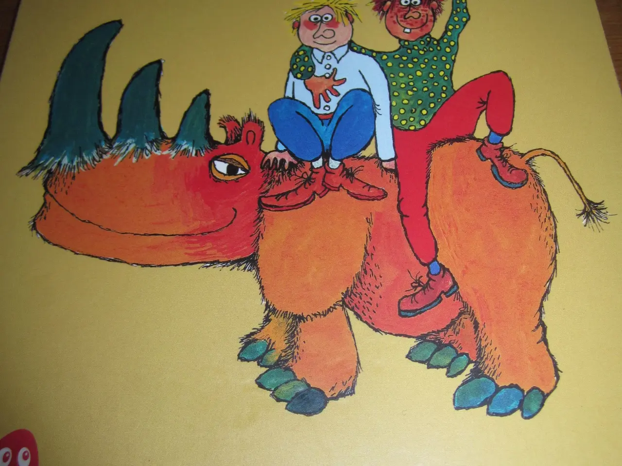 Billede 1 - OTTO er et NÆSEHORN. Lydbog.