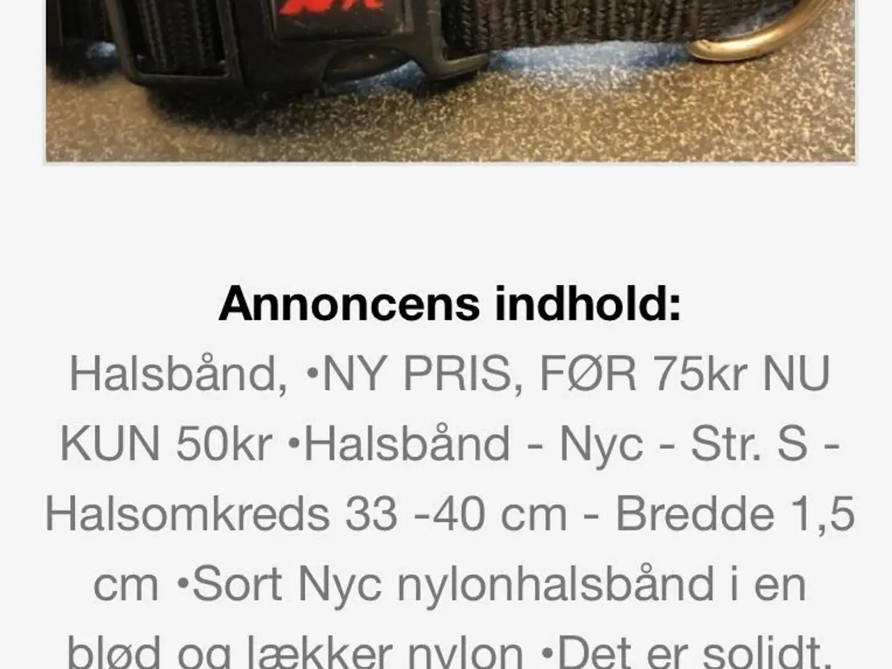 Billede 6 - Hundehalsbånd og aktivetslegetøj