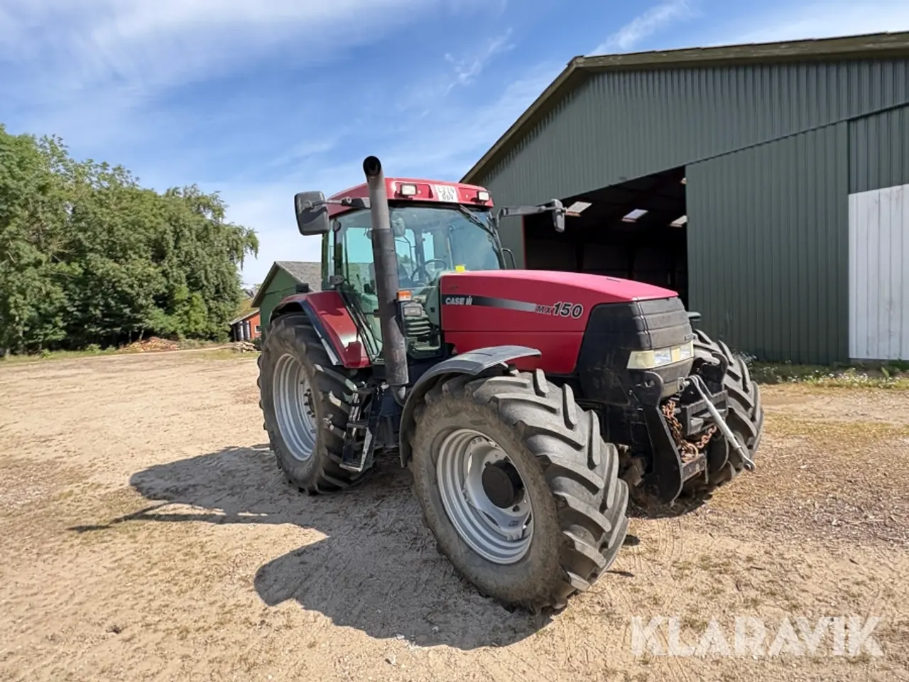 Billede 2 - Traktor med frontlift Case MX150 Tvillinghjul