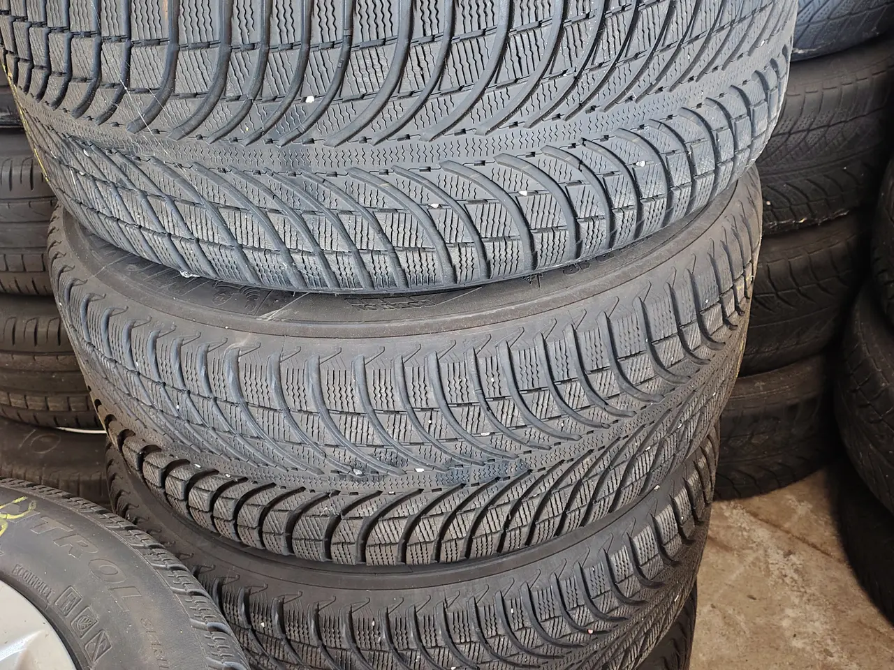 Billede 1 - Fire alufælge med dæk MICHELIN 255/55 R 18