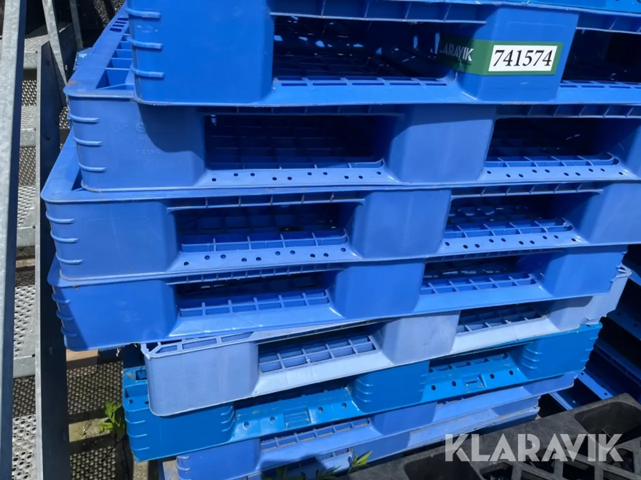 Billede 3 - Letvægt plastpaller CHD 27 styk