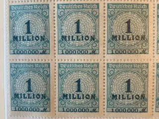 Ark Tyskland 1 milion mark.