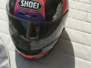 SHOEI styrthjelm. Brugt. str. 59-60