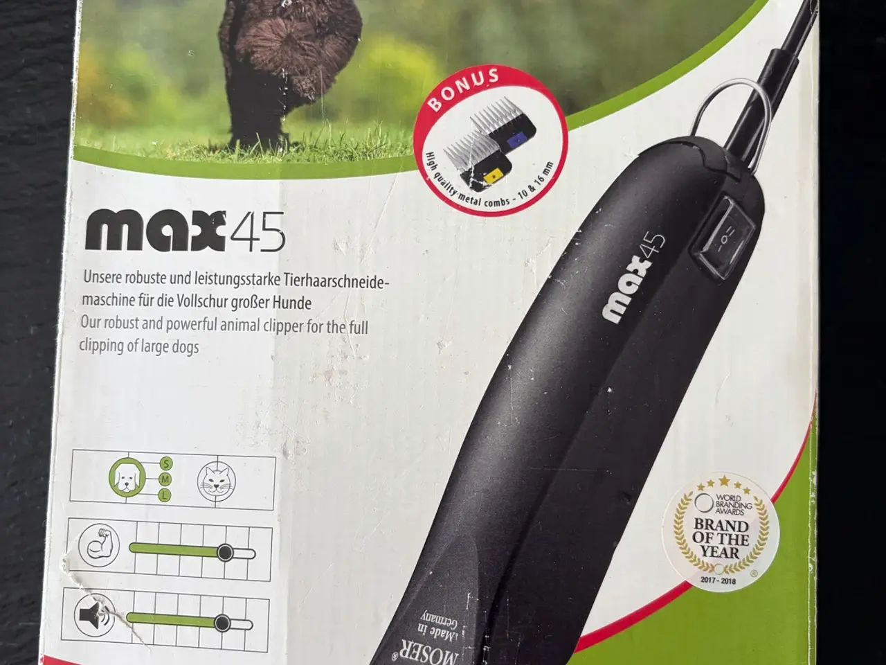 Billede 1 - Moser max45 hundeklipper