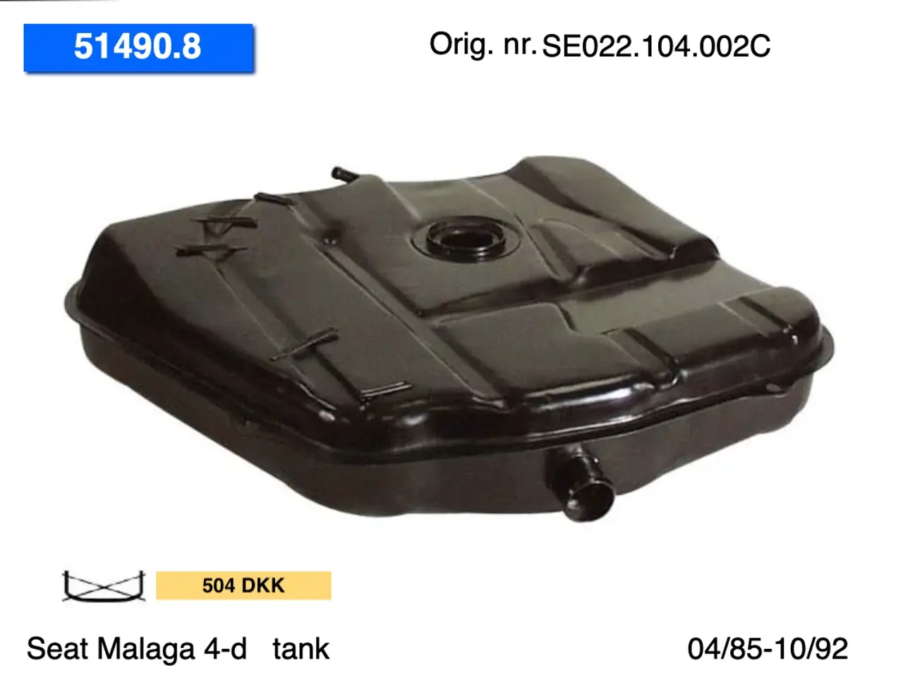 Billede 2 - Seat tanke