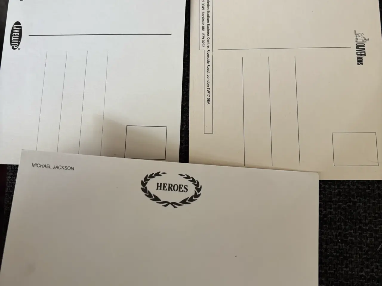 Billede 6 - Lot med 10 Michael Jackson kort og billeder sælges