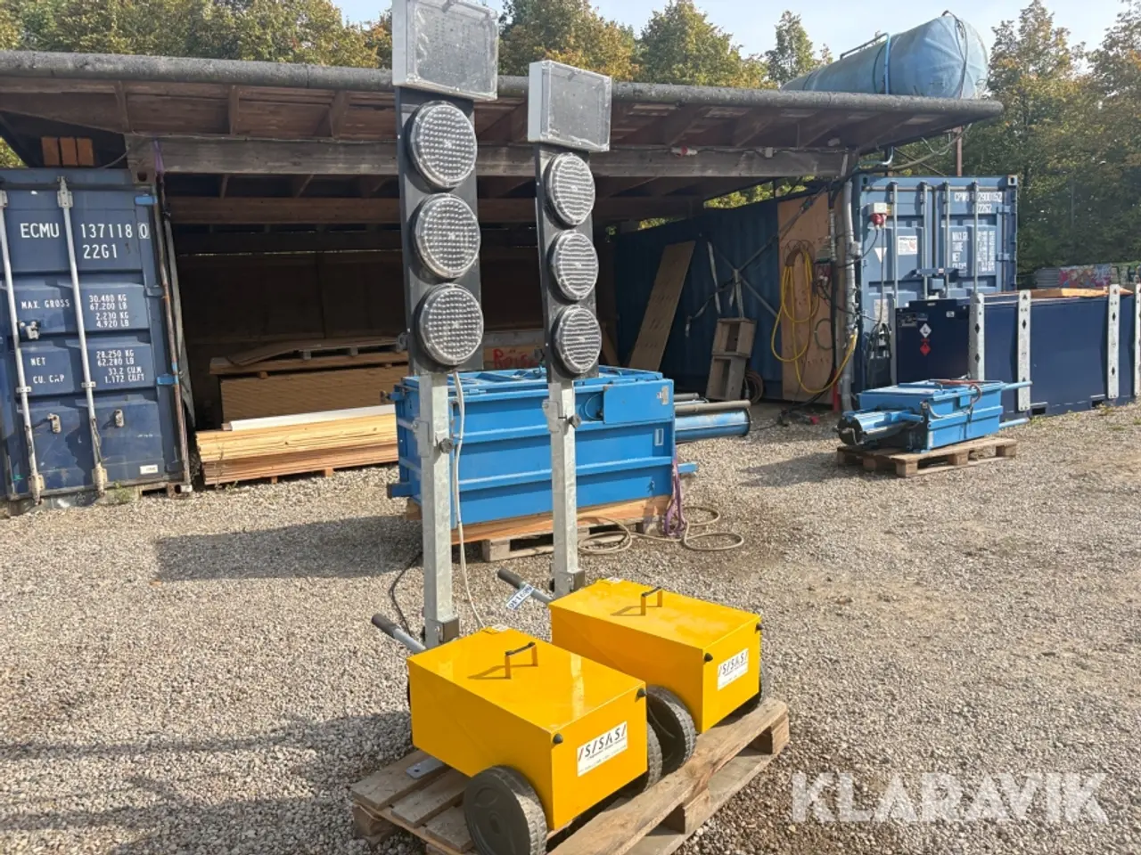 Billede 1 - Trafiklys Multi Afspærring 2 Styk