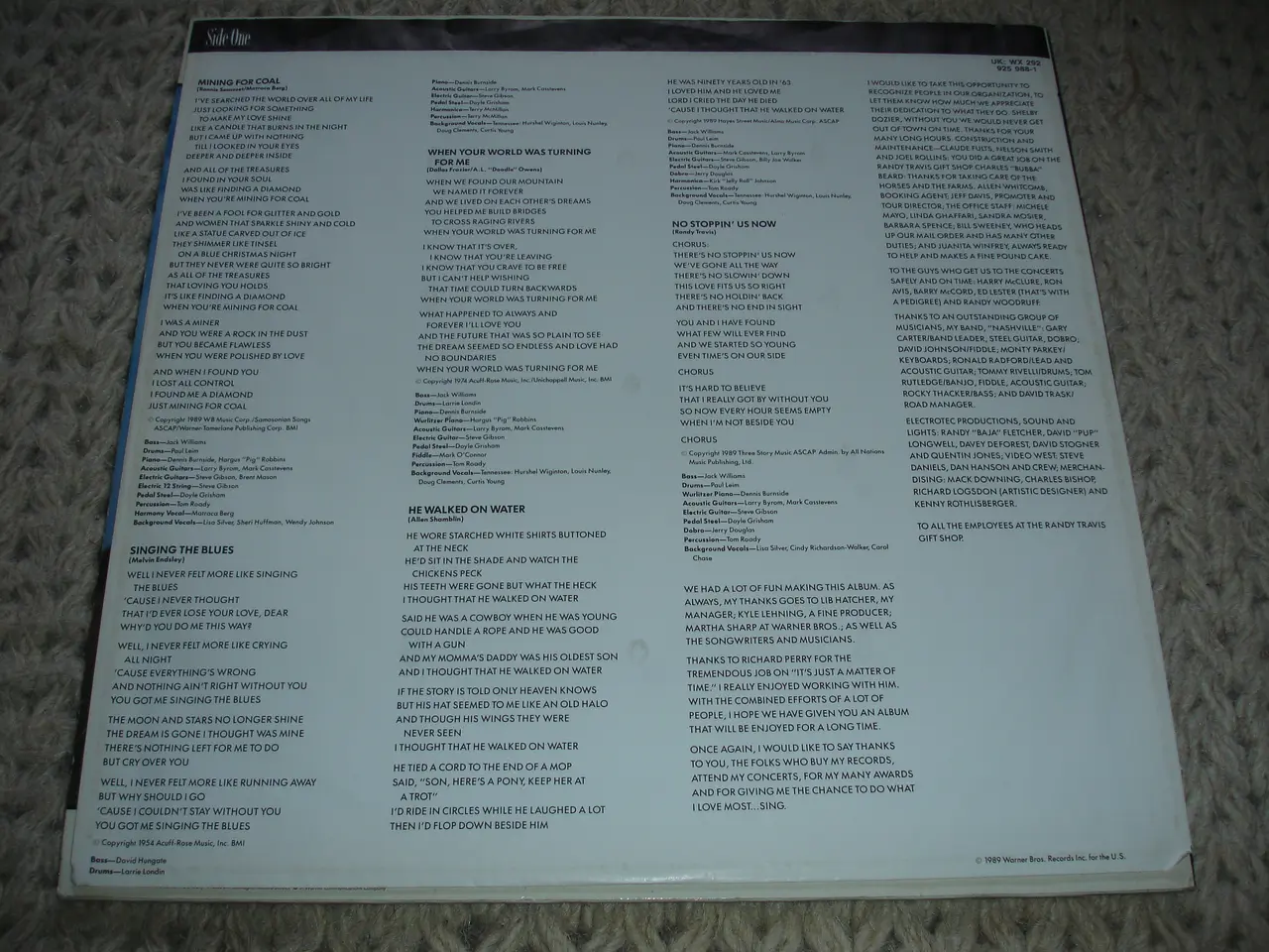 Billede 4 - (Sender gerne) Randy Travis – No Holdin' Back