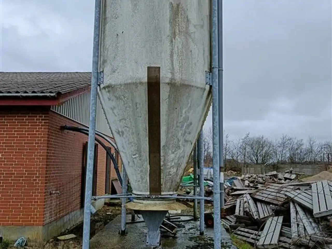 Billede 1 - Skiold MC 12,5 glasfiber silo 1 stk.