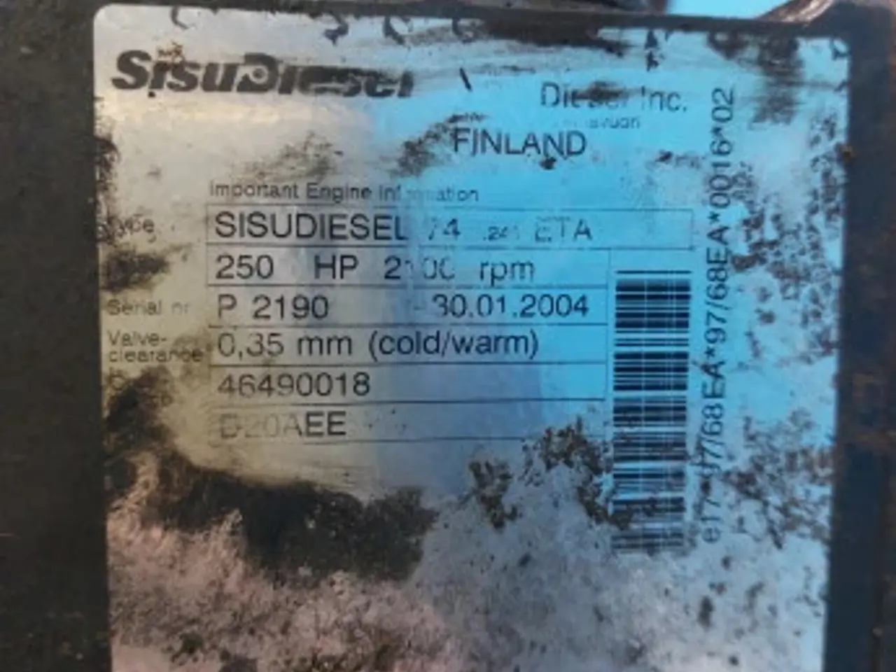Billede 10 - Massey Ferguson 7256 Motor 