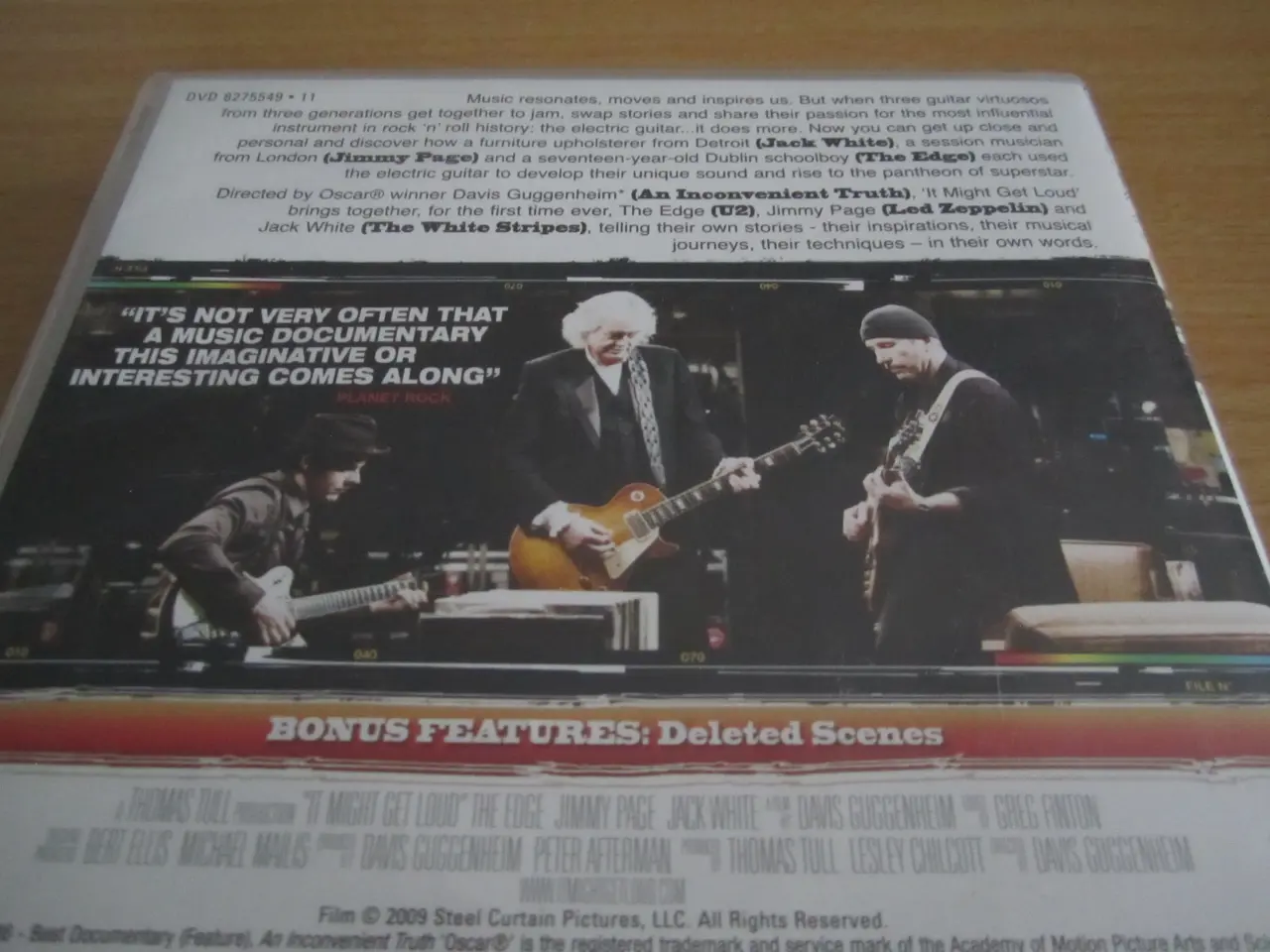 Billede 2 - IT MIGHT GET LOUD. Dvd.