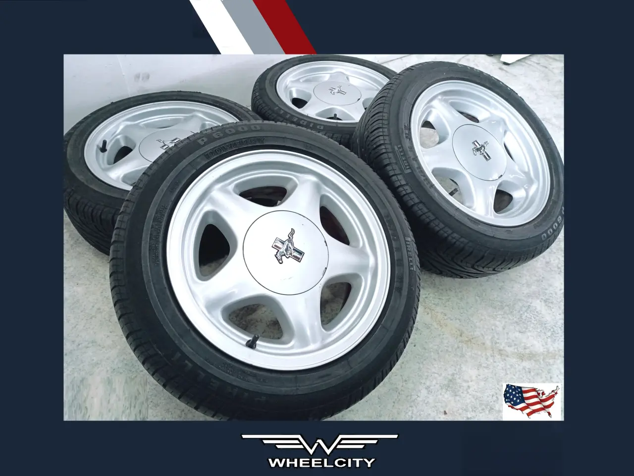 Billede 1 - 4x108 16" ET22,4 nav 63,4 FORD Mustang fælge