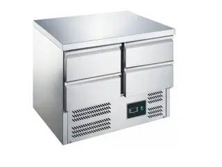 Kølebord med 4 skuffer – B903 x D700 x H876 mm