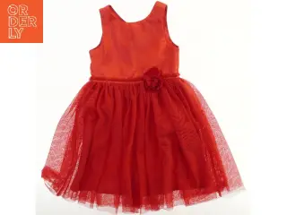 Rød pigekjole med tyl fra H&M (str. 134)