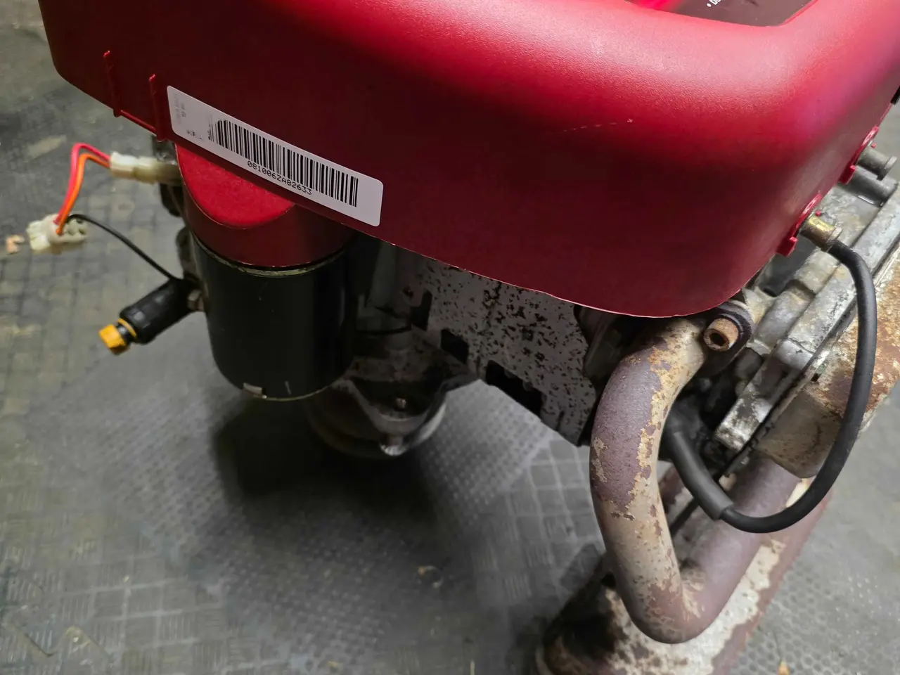 Billede 6 - Motor til havetraktor Briggs&stratton 12.5 hp 
