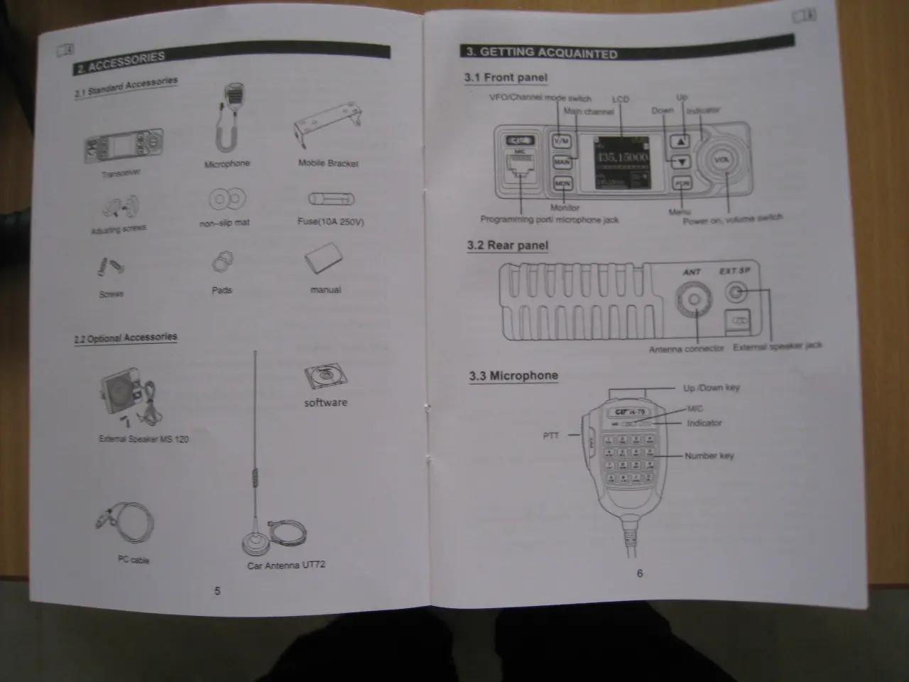 Billede 2 - Helt ny VHF-radio/UHF-radio