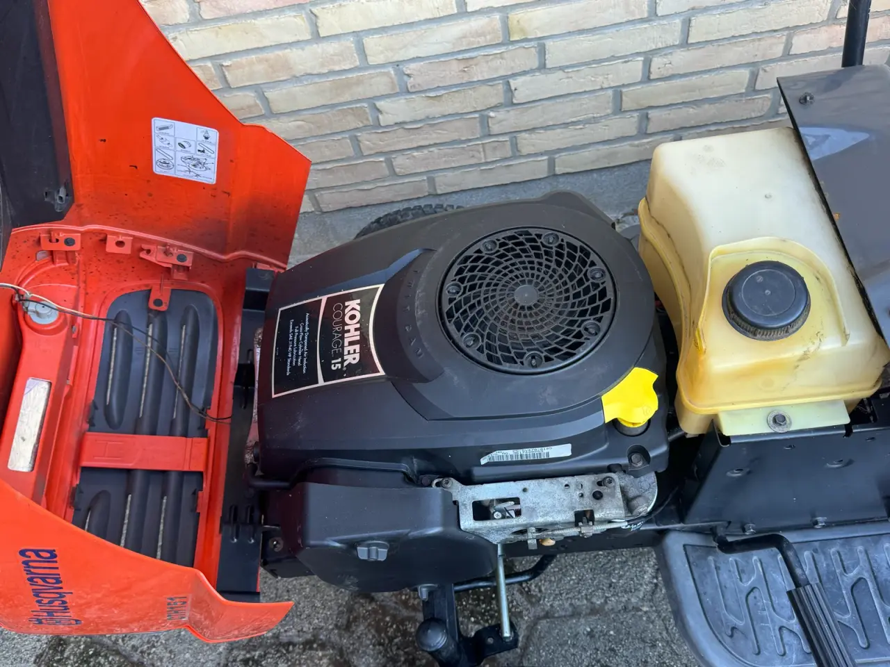 Billede 2 - Husqvarna CTH151 opsamler/bio