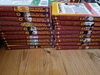 Manga. Flame of Recca Vol. 1-33 (hele serien).