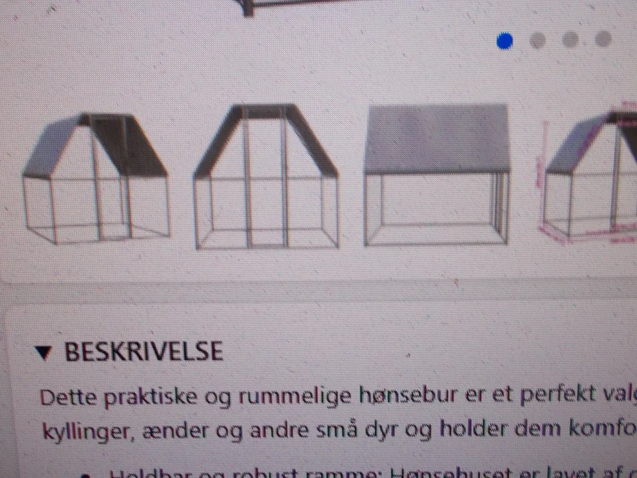 Billede 2 - hønsegård