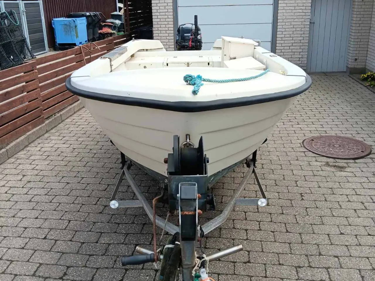 Billede 3 - Crescent 465, 25hk 4takts Suzuki Motor, Bådtrailer