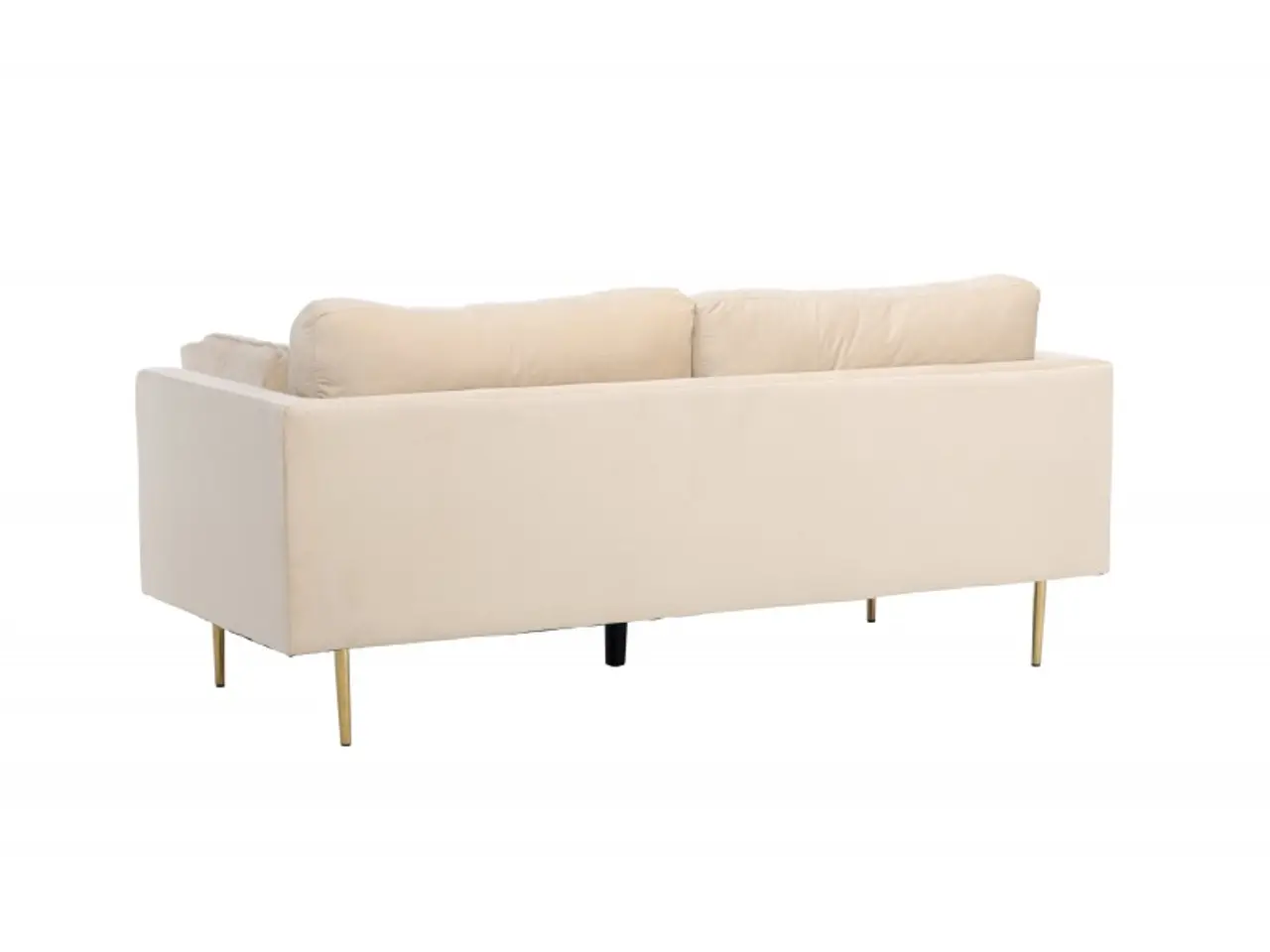 Billede 14 - Boom 3 personers Sofa - Beige og Messing