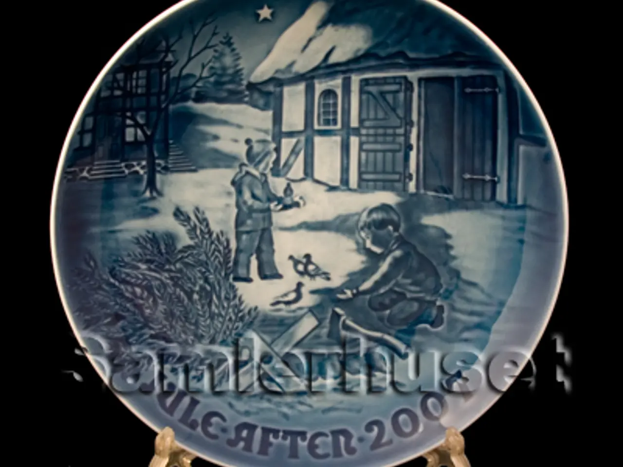 Billede 1 - Bing & Grøndahl juleplatte 2007 - Ny Platte