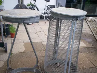 Affalds stativer stål.