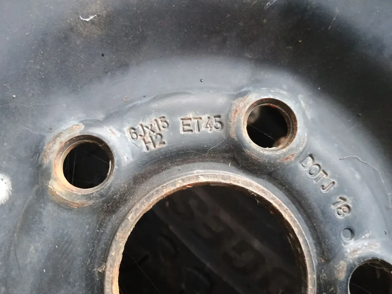 Billede 7 - Ny model Yaris med 5x100 stålfælge med sensor